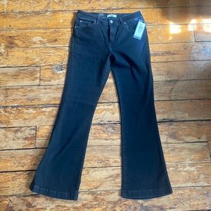 Mavi high rise flare black jeans 30/32